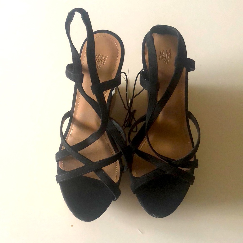Platforms Black H&M